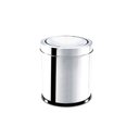 Ver imagem 4 de Lixeira Inox com Tampa Basculante 3,2 Litros - Decorline Lixeiras Ø 15,5 x 17 cm - Brinox