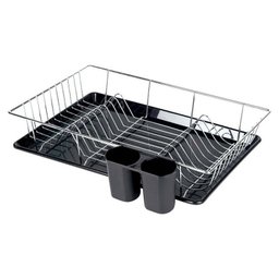 Escorredor de Louças 18 Pratos Preto - 12 Escorredor de Louças 18 Pratos Preto - 12