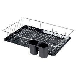 Escorredor de Louças 18 Pratos Preto - 11 Escorredor de Louças 18 Pratos Preto - 11