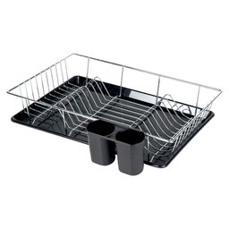 Escorredor de Louças 18 Pratos Preto - 1 Escorredor de Louças 18 Pratos Preto - 1
