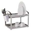 Ver imagem 1 de Escorredor de Pratos e Talheres para 12 Pratos Brinox em Aço Inox 2099/112