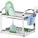 Ver imagem 4 de Escorredor de Pratos e Talheres para 12 Pratos Brinox em Aço Inox 2099/112