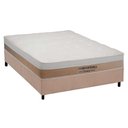 Ver imagem 1 de Cama Box Casal: Colchão Molas Luckspuma MasterPocket Ensacadas Comfortable Dream + Base CRC Suede Cl