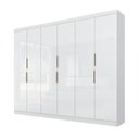 Ver imagem 2 de Guarda-roupa Casal 6 Portas 4 Gavetas Premium Yescasa