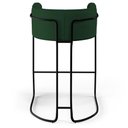 Ver imagem 3 de Banqueta Decorativa Betina D02 Veludo Verde Musgo C-303