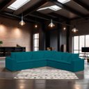 Ver imagem 2 de Sofá Modular Rivieira 280cm Linho - Meu Estofado:azul Lux