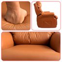 Ver imagem 7 de Poltrona do Papai Reclinavel Atlas Corino Conforto Caramelo Sala Quarto - Arkell