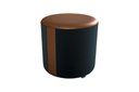 Ver imagem 1 de Puff Decorativo Sala Descando Copenhage Premium Veludo Preto Matrix