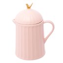 Ver imagem 5 de Bule de Cerâmica com Tampa Colibri Rosa 600ml - Wolff