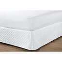 Ver imagem 1 de Saia Box Matelada Casal 01 Peça 1,90m x 1,40m x 30cm - Branco