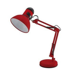 Luminária De Mesa Articulada Empire B Vermelho Moderno Startec