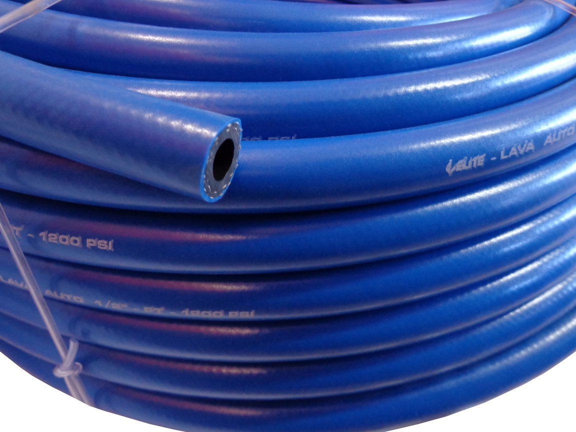 Mangueira Lava Jato Carro 1/2 1200psi/lbs Azul Elite 30 mts - 3