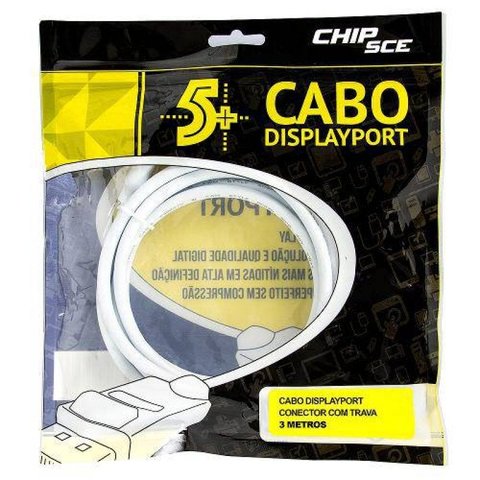 Cabo DisplayPort 3 Metros ChipSce 018-7494