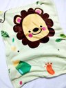 Ver imagem 3 de Manta Baby Confort Microfibra Estampada 90cm X 1,20m Bichinhos