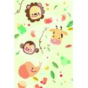 Ver imagem 1 de Manta Baby Confort Microfibra Estampada 90cm X 1,20m Bichinhos