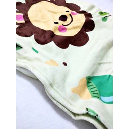Manta Baby Confort Microfibra Estampada 90cm X 1,20m Bichinhos - 4