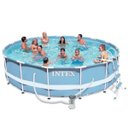 Ver imagem 2 de Kit Completo Piscina Intex 16.805 Litros Estrutural Armação - 220