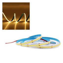 Fita de Led 2700K COB 12v Rolo 50 metros 10w Iluminaçao Sala Quarto Cozinha Ambiente Teto Rebaixado  - 2