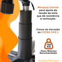 Ver imagem 7 de Cadeira Gamer Escritório Ergonômica Viva Game Kron Preto