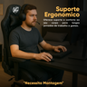 Cadeira Gamer Escritório Ergonômica Viva Game Kron Preto - 3