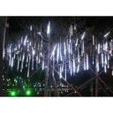 Ver imagem 3 de Cascata Tipo Gelo Chuva Pisca Queda 8 Tubos 232 50cm Led Branca (JA81119 Branco)