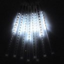 Ver imagem 2 de Cascata Tipo Gelo Chuva Pisca Queda 8 Tubos 232 50cm Led Branca (JA81119 Branco)
