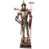 Estatua De Ferro Fundido Guerreiro Medieval Samurai com Espada (CJ-022) - 3