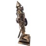 Estatua De Ferro Fundido Guerreiro Medieval Samurai com Espada (CJ-022) - 5