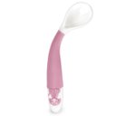 Ver imagem 5 de Kit Talheres Flexíveis Infantil 6m+ Colher e Garfo Bebê Treinamento Menina Rosa Adoleta Bebê