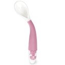 Ver imagem 4 de Kit Talheres Flexíveis Infantil 6m+ Colher e Garfo Bebê Treinamento Menina Rosa Adoleta Bebê