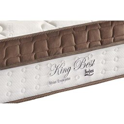 Colchão Solteiro Molas Ensacadas Masterpocket King Best Euro Pillow Brown (88x188x33) - D Angelis - 7