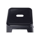 Ver imagem 3 de Banqueta Retrô Alta Preto Ór Design