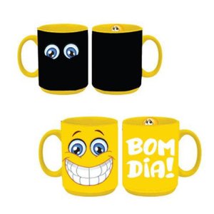 Caneca Mágica Termossensível Bom Dia Sorriso