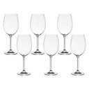 Ver imagem 1 de Jogo De 6 Taças Para Vinho Tinto 450 Ml Cristal Ecológico Gastro