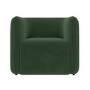 Ver imagem 3 de Poltrona Sala de Estar Decorativa Kit 2 Laguna Veludo Verde K01 - D'Rossi