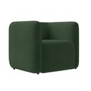 Ver imagem 4 de Poltrona Sala de Estar Decorativa Kit 2 Laguna Veludo Verde K01 - D'Rossi