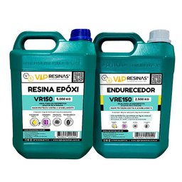 Resina Epóxi + Endurecedor Uv Vr150 7,5kg Baixa Espessura - 1