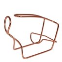 Ver imagem 3 de Adega Suporte Porta Garrafa de Vinho Acabamento em Cobre