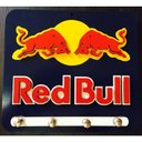 Ver imagem 2 de Porta Chaves Red Bull Em Mdf Tamanho 18,3 X 16,5 Cm