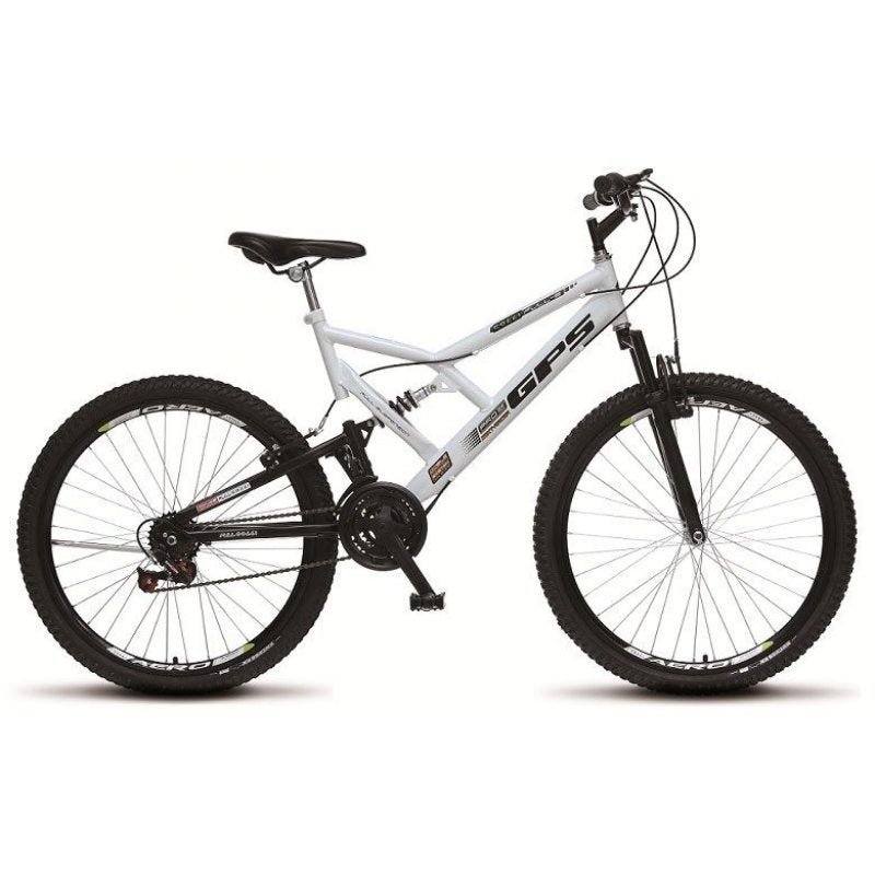 Bicicleta Colli Dupla Susp. Branco Aro 26 36 Raias 21 Marchas Freios V-brake é boa?