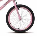 Ver imagem 2 de Bicicleta Colli Jully Rosa Aro 20 Freios V- Brake
