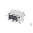 Ver imagem 2 de Forno Em Aço Inox Elétrico De Embutir Com 8 Funções Tramontina 94855/221