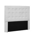Ver imagem 1 de Cabeceira Verona Para Cama Box Casal 140 cm Corino - D’Rossi - Branco