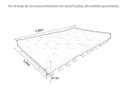 Ver imagem 4 de Sofá Cama Casal Futon Oriental Preto com Madeira Preta