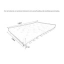 Ver imagem 4 de Sofá Cama Casal Futon Oriental Preto com Madeira Preta