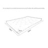 Futon Sofá Cama Casal 1,30M x 1,90M - 4