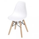 Ver imagem 1 de Cadeira Eames Eiffel Infantil - Branca