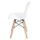 Ver imagem 3 de Cadeira Eames Eiffel Infantil - Branca