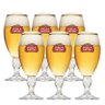 Kit 06 Taças De Vidro Stella Artois Para Cerveja 250ml - 5