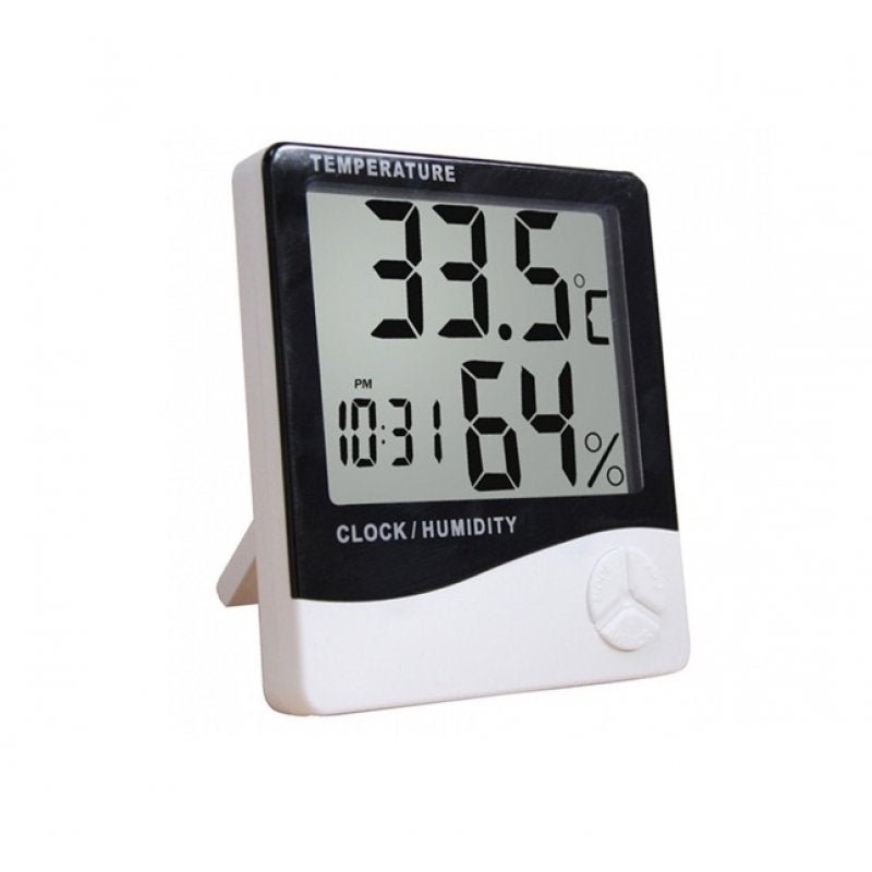 Termo-higrômetro digital com relógio,alarme,calendário PY45 - 1